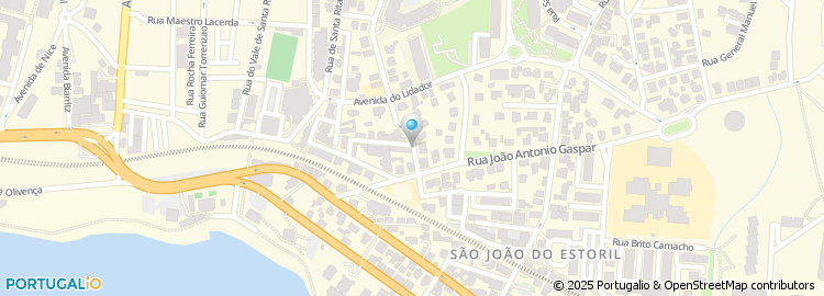 Mapa de Carlucci American International School of Lisbon