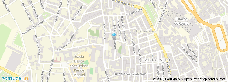 Mapa de Carmen Rende Vidal, Unipessoal Lda