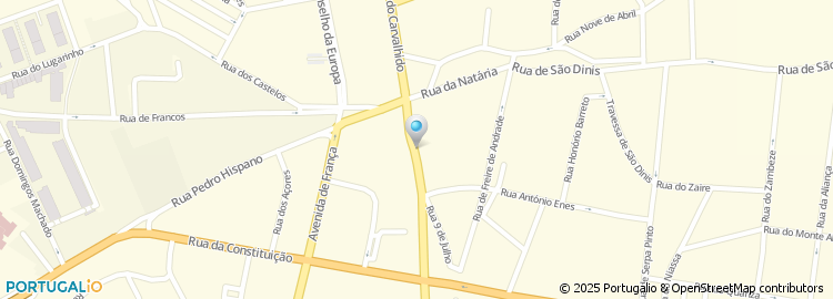 Mapa de Carneiro & Carvalho, Lda