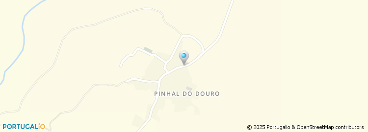 Mapa de Pinhal do Douro