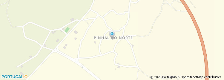 Mapa de Pinhal do Norte