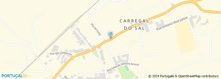 Mapa de Rua Afonso Costa