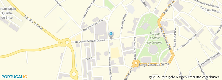 Mapa de Rua Doutor Manuel Gomes da Silva