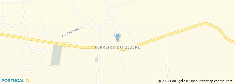 Mapa de Carzel - Carpintaria Electro - Mecanica do Zezere, Lda