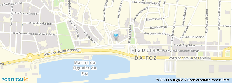 Mapa de Casa Benfica Concelho Figueira Foz