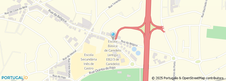 Mapa de Casa Branca Beach & Golf Hotel