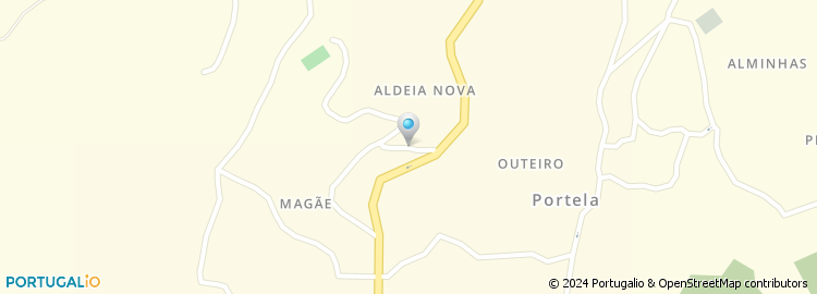 Mapa de Casa das Antenas de Ines & Marques, Lda