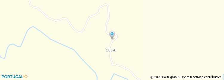 Mapa de Casa de Cela - Turismo de Habitação e Actividades Em Espaço Rural Lda