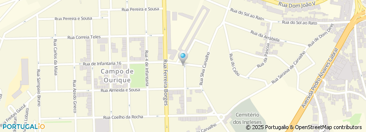 Mapa de Casa de Repouso Campo de Ourique