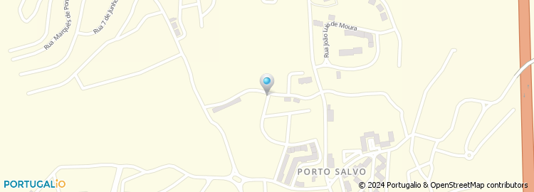 Mapa de Casa de Repouso de Porto Salvo, Lda
