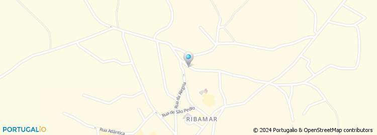 Mapa de Casa de Repouso de Ribamar