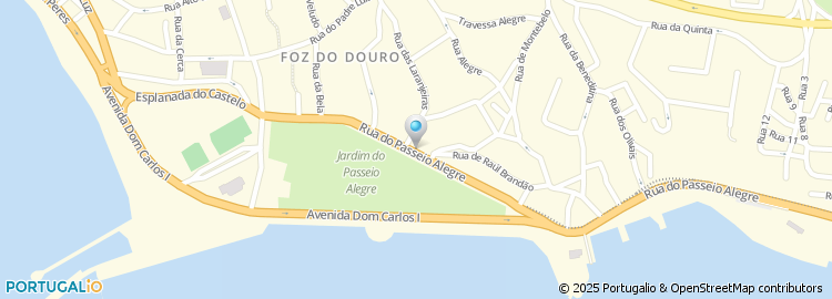 Mapa de Casa de Repouso Jardim da Foz