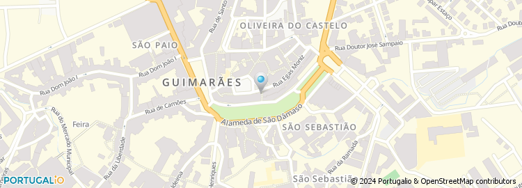 Mapa de Casa de Tras - Os - Montes e Alto Douro