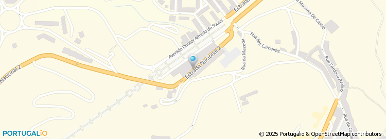 Mapa de Casa do Benfica de Lamego