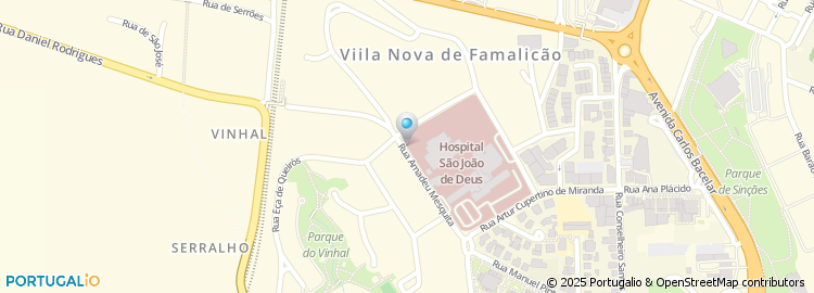 Mapa de Casa do Pessoal do Hosp. Dist. de V. N. Famalicão