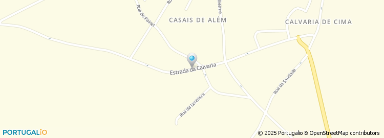 Mapa de Casa do Povo de Calvaria