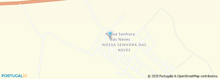 Mapa de Casa do Povo de Nossa Senhora das Neves