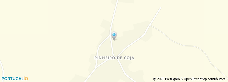 Mapa de Casa do Povo de Pinheiro de Coja - Associação Recreativa, Cultural e de Fomento Social