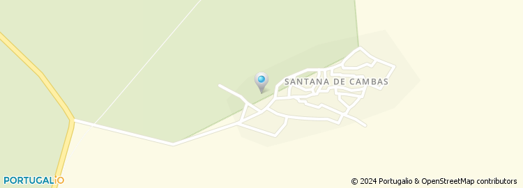 Mapa de Casa do Povo de Santana de Cambas