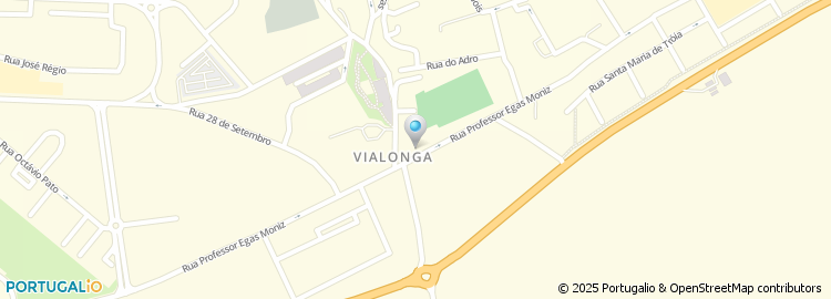 Mapa de Casa do Povo de Vialonga