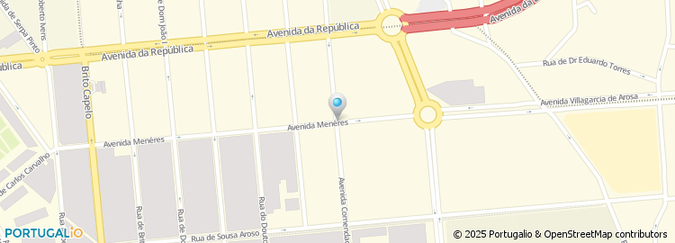 Mapa de Casa dos Choveres
