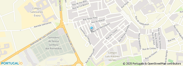 Mapa de Casa Morgados de Bandeira - Alojamento Local, Lda