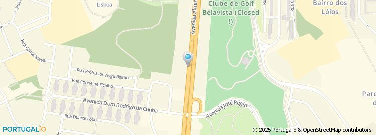 Mapa de Casa Repouso Almirante, Lda