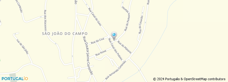 Mapa de Casa Ribeiro, Lda
