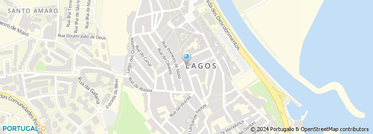 Mapa de Casa São Gonçalo de Lagos