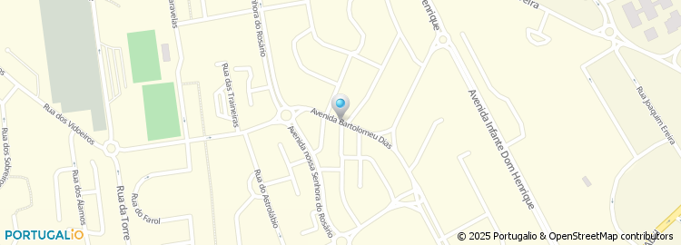 Mapa de Avenida Bartolomeu Dias