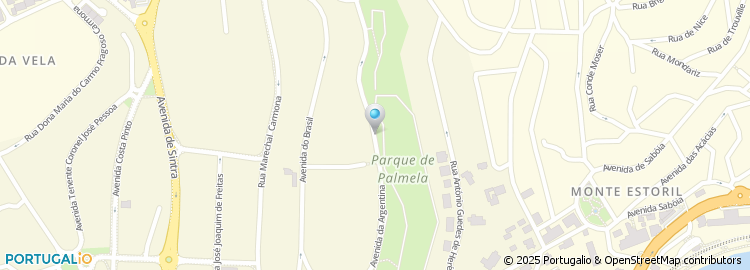 Mapa de Avenida da Argentina