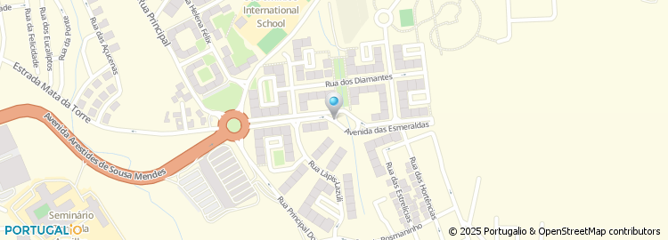 Mapa de Avenida das Esmeraldas