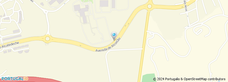 Mapa de Avenida de Alcoitão