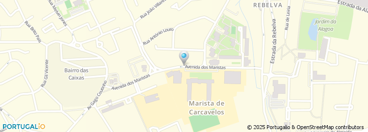 Mapa de Avenida dos Maristas