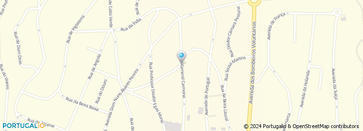 Mapa de Avenida General Carmona
