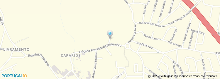 Mapa de Beco A Almeida Costa