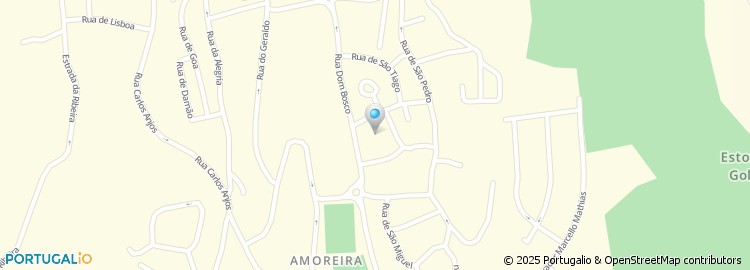 Mapa de Beco de Santo António