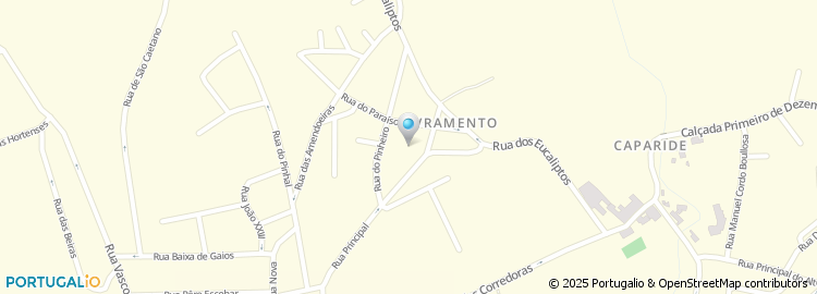 Mapa de Largo do Livramento