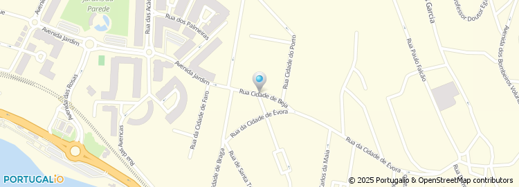 Mapa de Passeio Cidade de Beja