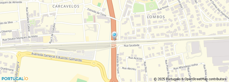Mapa de Praceta Eduardo Maria Rodrigues