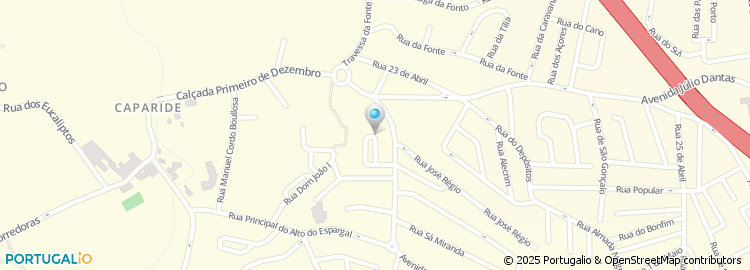 Mapa de Praceta Infante Dom Henrique