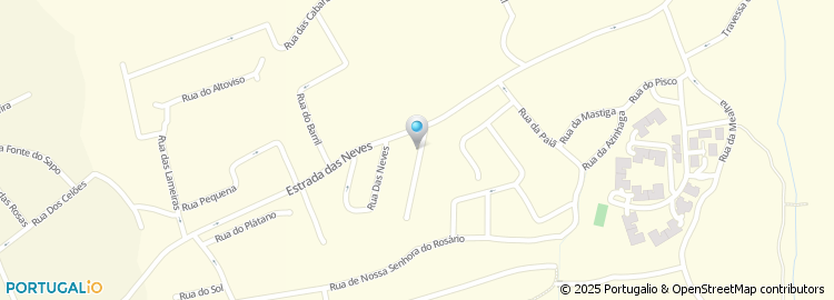 Mapa de Praceta Nossa Senhora das Neves