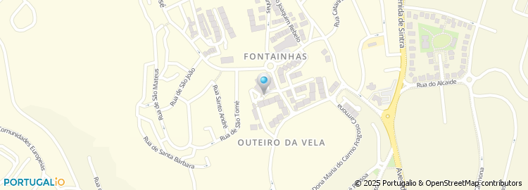 Mapa de Praceta Visconde de Coruche