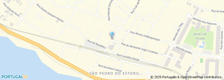 Mapa de Rua 9 de Abril