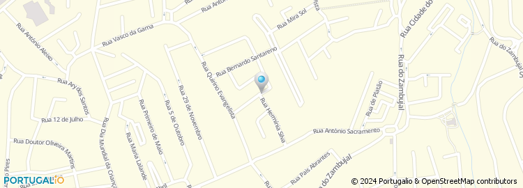 Mapa de Rua Alexandre O Neill