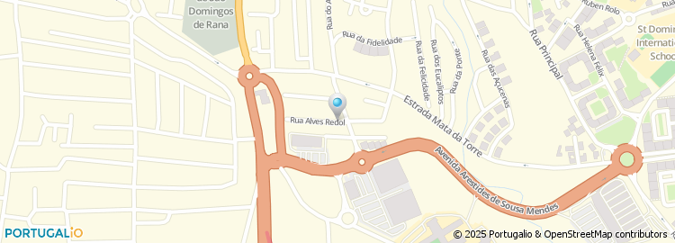 Mapa de Rua Alves Redol