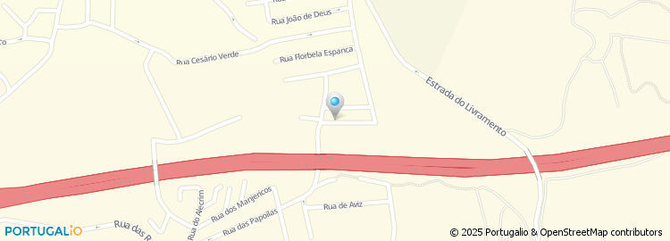 Mapa de Rua Angelina Vidal