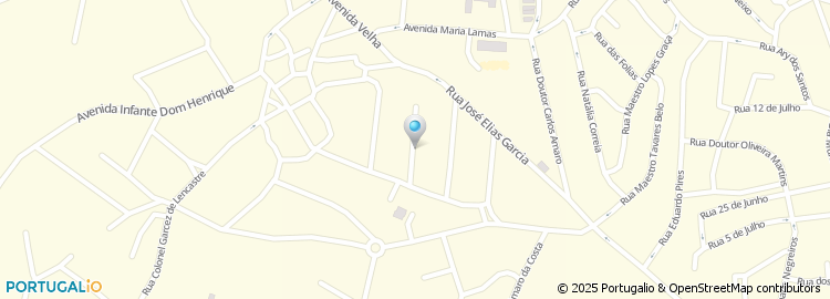 Mapa de Rua Ângelo Dias