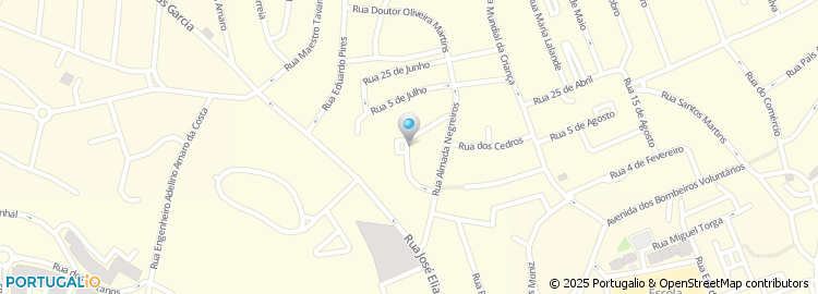 Mapa de Rua António Aleixo