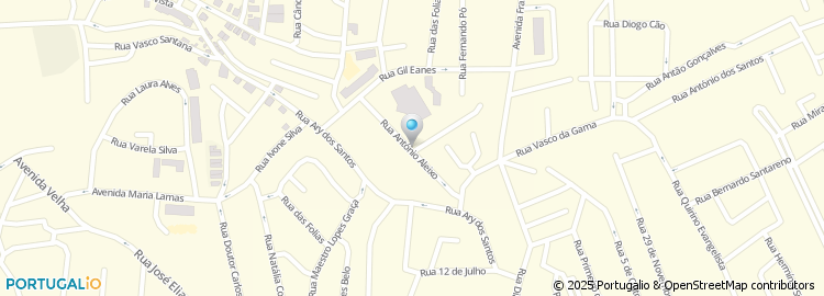 Mapa de Rua António Aleixo